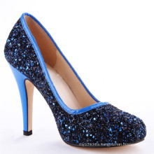 Beverley dark blue women ladies high heel spain shoes